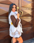 Gilet in volpe kimberly