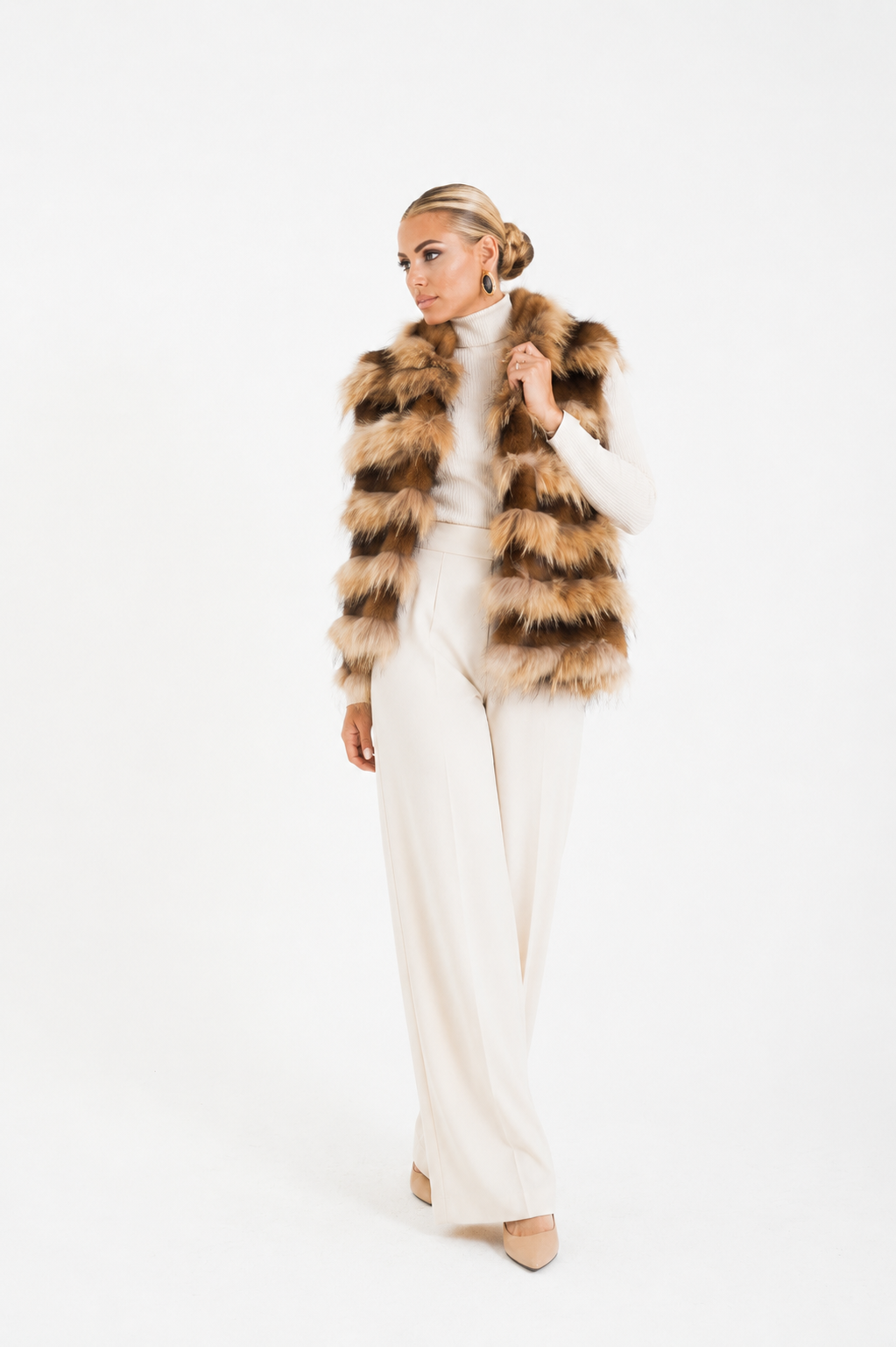 Gilet volpe iris
