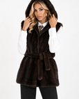 Gilet visone Paola