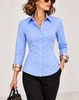 Camicia charlotte azzurra