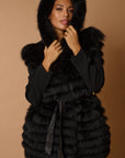 Gilet volpe leonie black