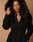 Dianne luxury coat black
