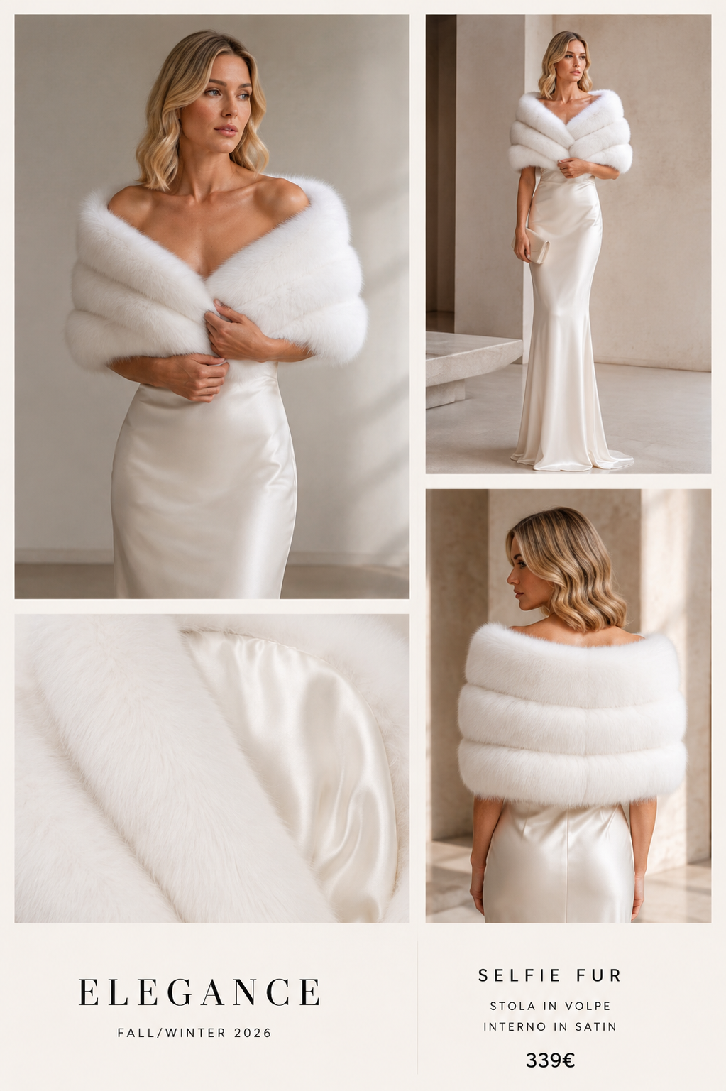 Stola in volpe eternity