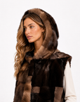 Gilet visone pach Rènelle
