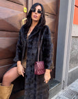 Visone orizzontale nero cleo