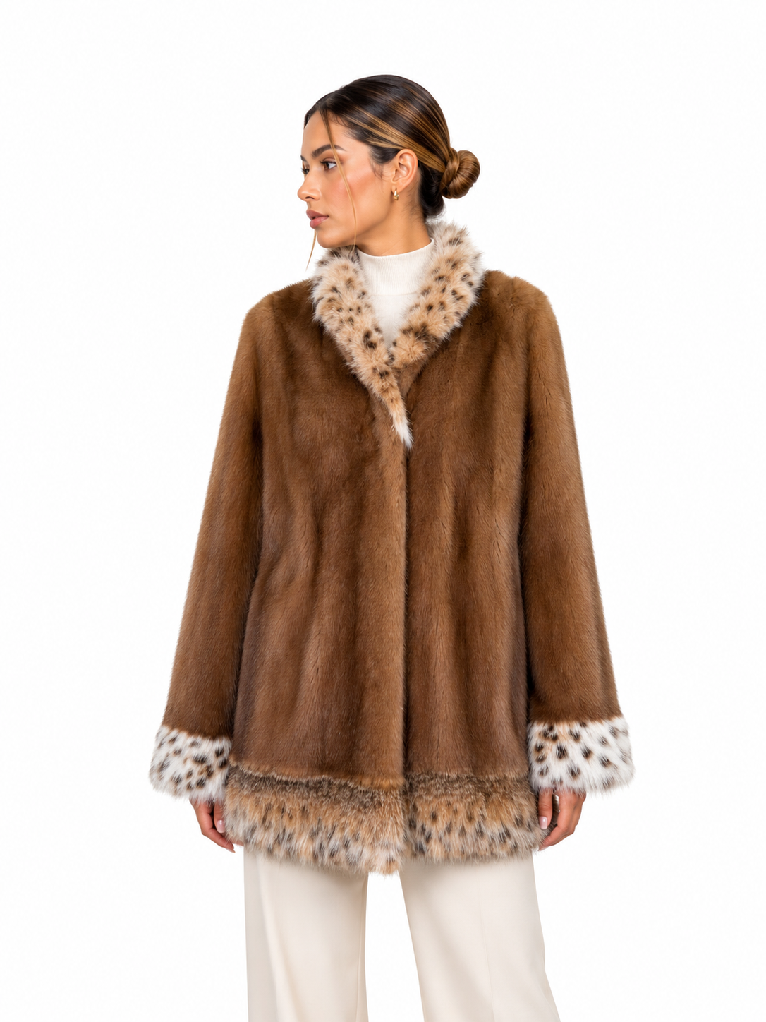 Visone e lince  enid luxury