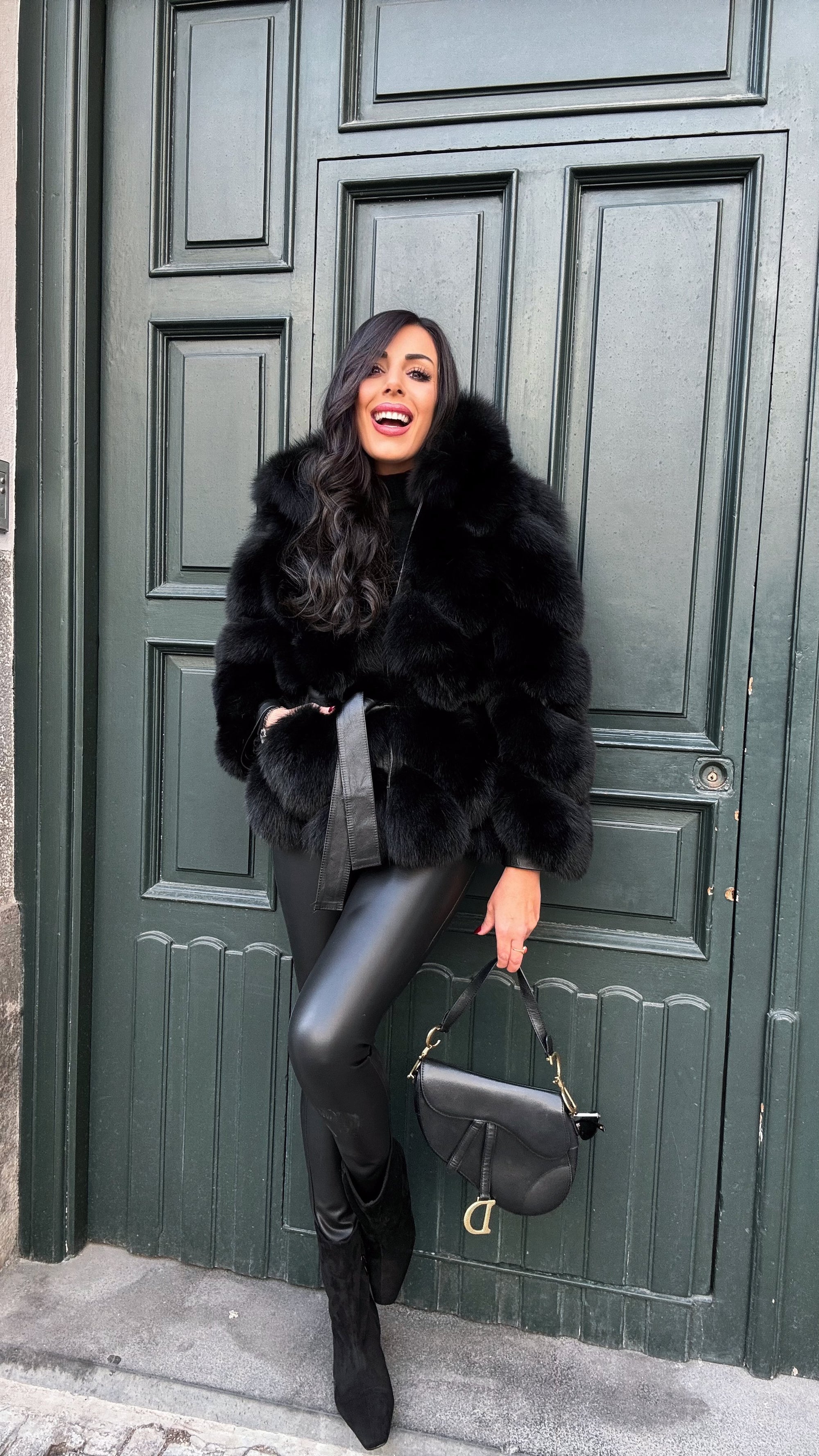 Black drama fox luxury
