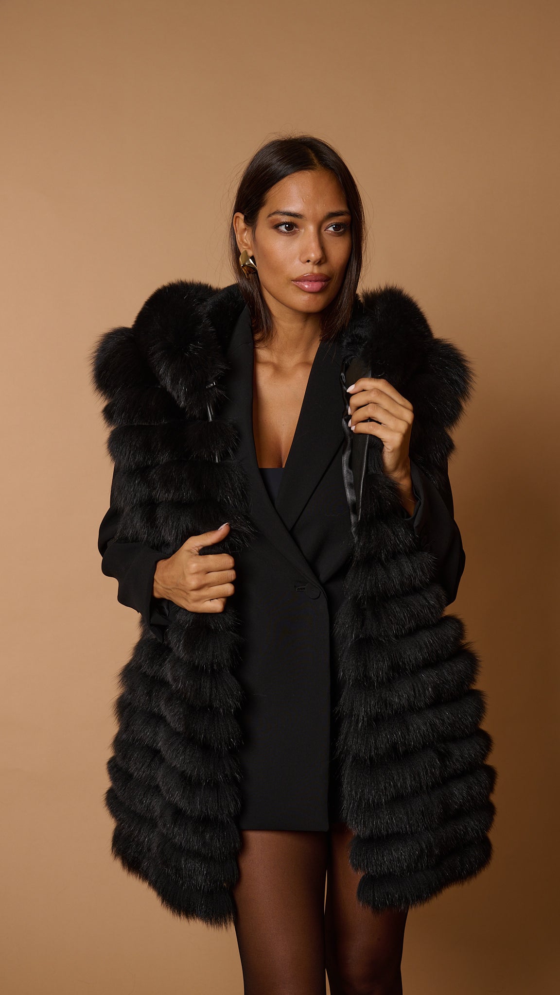 Gilet volpe leonie black