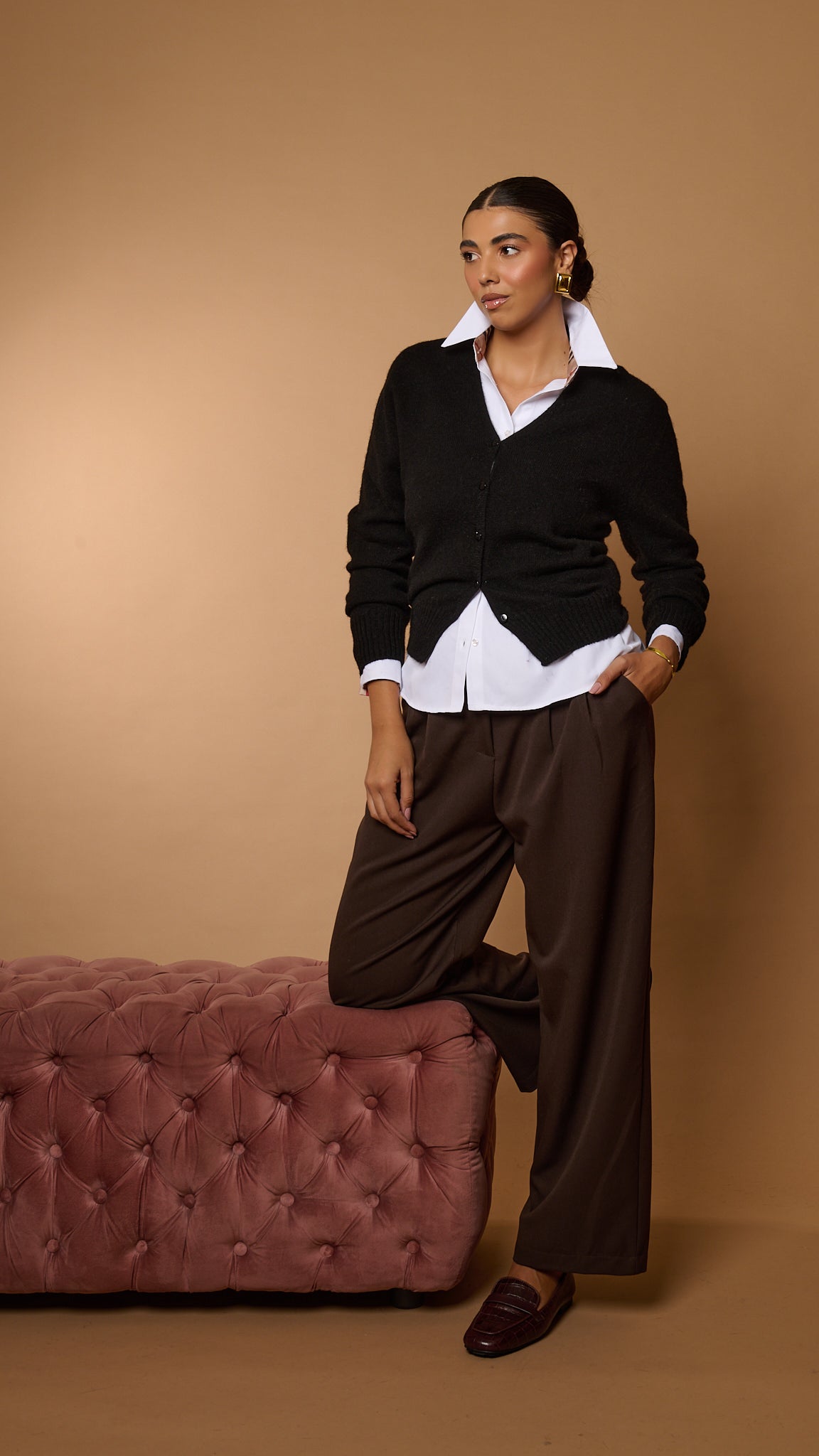 Cardigan Nives 100% lana ART 6622300