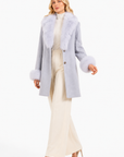 Cappotto baronetto bordi volpe