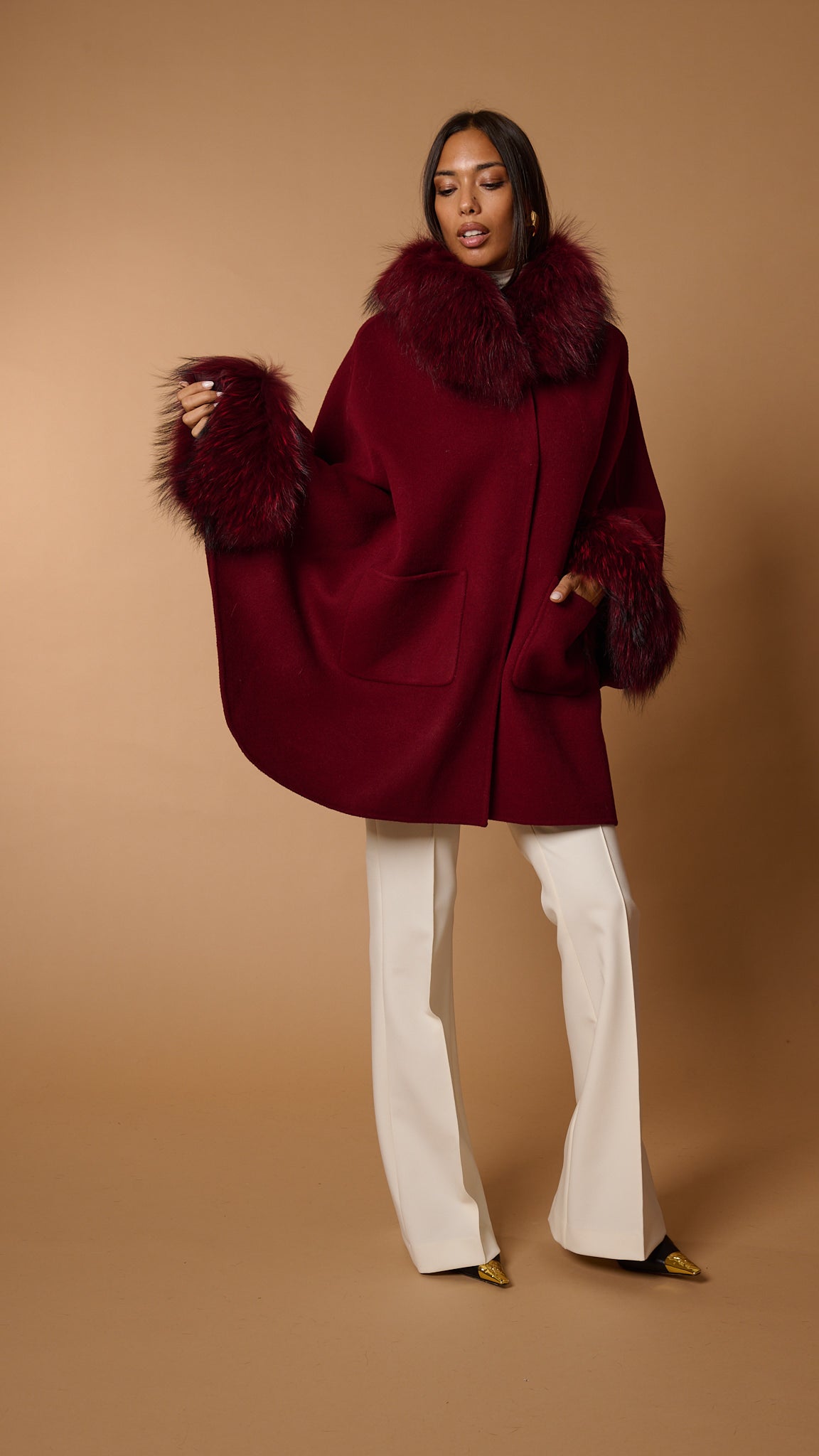 DIVA LUXURY CAPE bordeaux