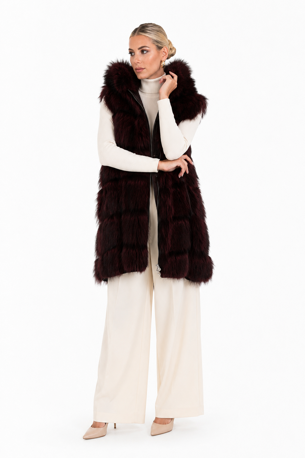 Gilet volpe fiume