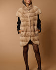 Gilet visone vanità luxury