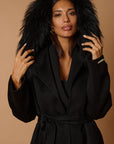 Dianne luxury coat black