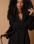 Dianne luxury coat black