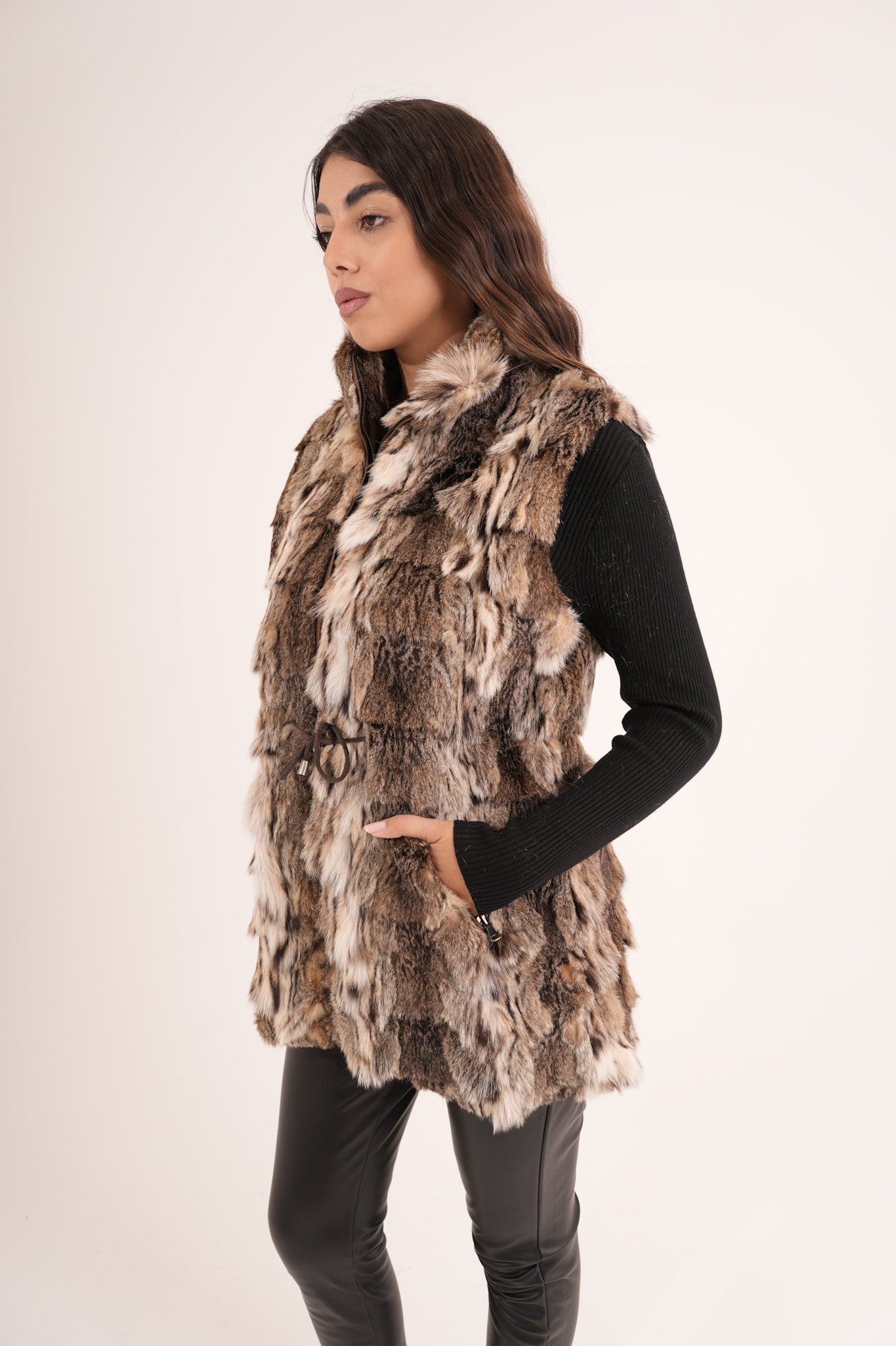 Gilet in lince