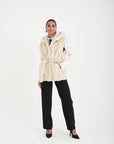 Gilet visone Sabrina