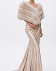 Stola in volpe champagne Luxury