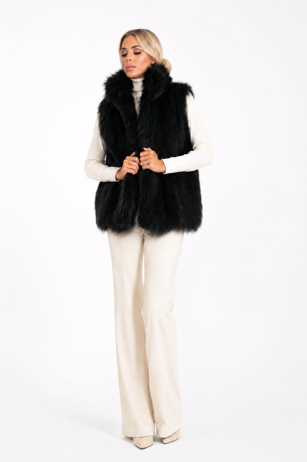 Gilet volpe lago