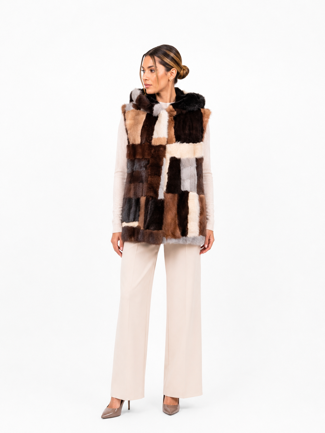 Gilet visone pach evora