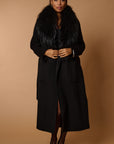 Drama luxury coat black
