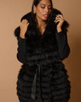 Gilet volpe leonie black