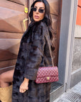 Visone orizzontale nero cleo