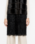 Gilet con pizzo rebrode’ luxury