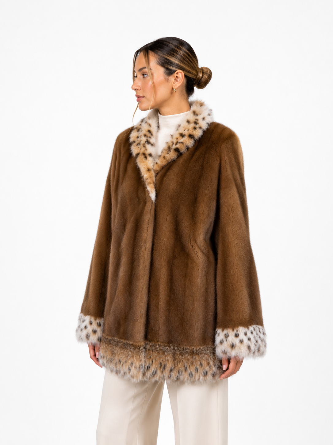Visone e lince  enid luxury