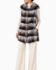 Gilet in cincilla’ Agata Luxury