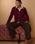 Cardigan pull Diana lana e CASHMERE