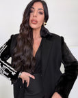 Blazer/cappotto con visone luxury