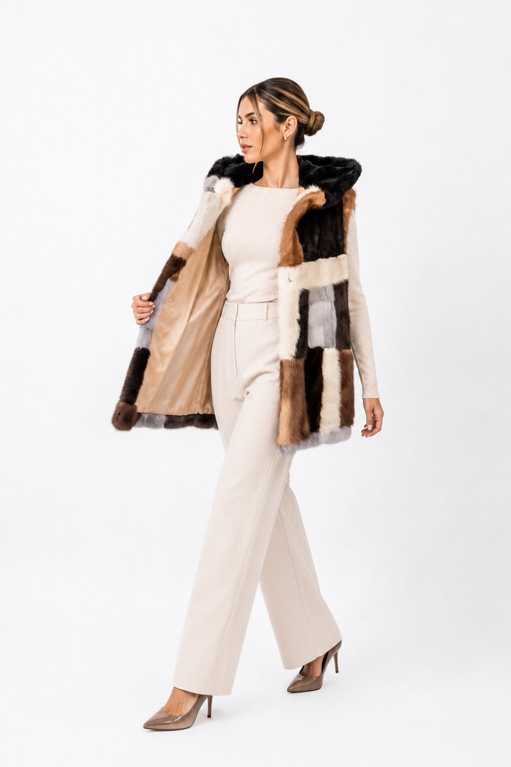 Gilet visone pach evora