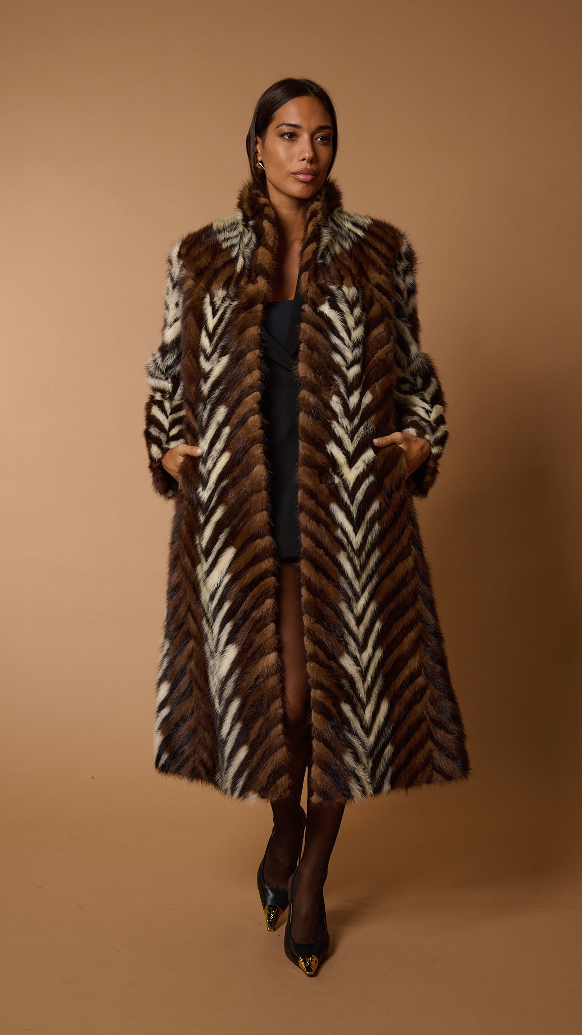 Visone chevron