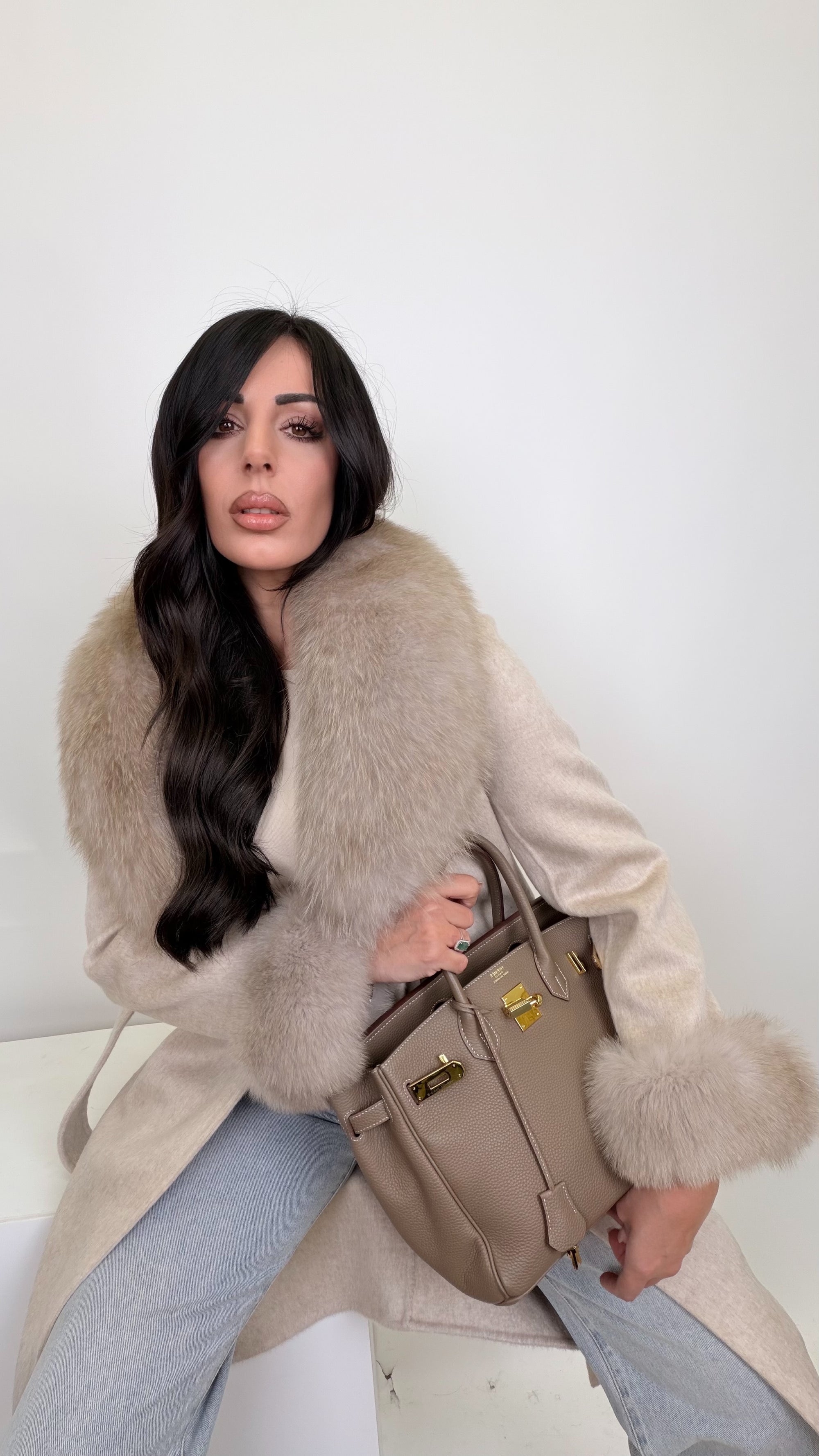 Cappotto Samira 50%lana e 50% cashmere