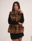 Gilet Ludovica blush