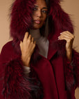 DIVA LUXURY CAPE bordeaux