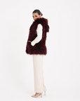 Gilet volpe ibisco