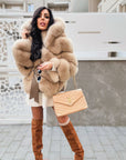 Volpe Peony Nude fox luxury