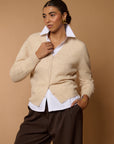 Cardigan Nives 100% lana ART 6622300