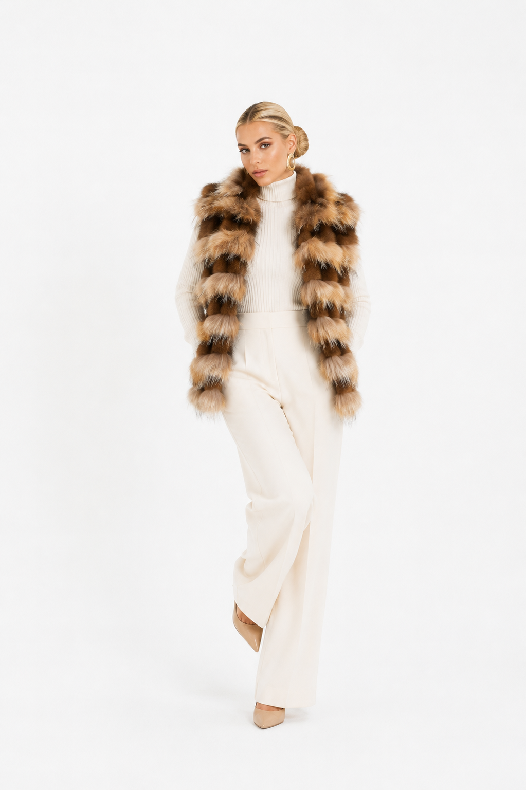 Gilet volpe iris