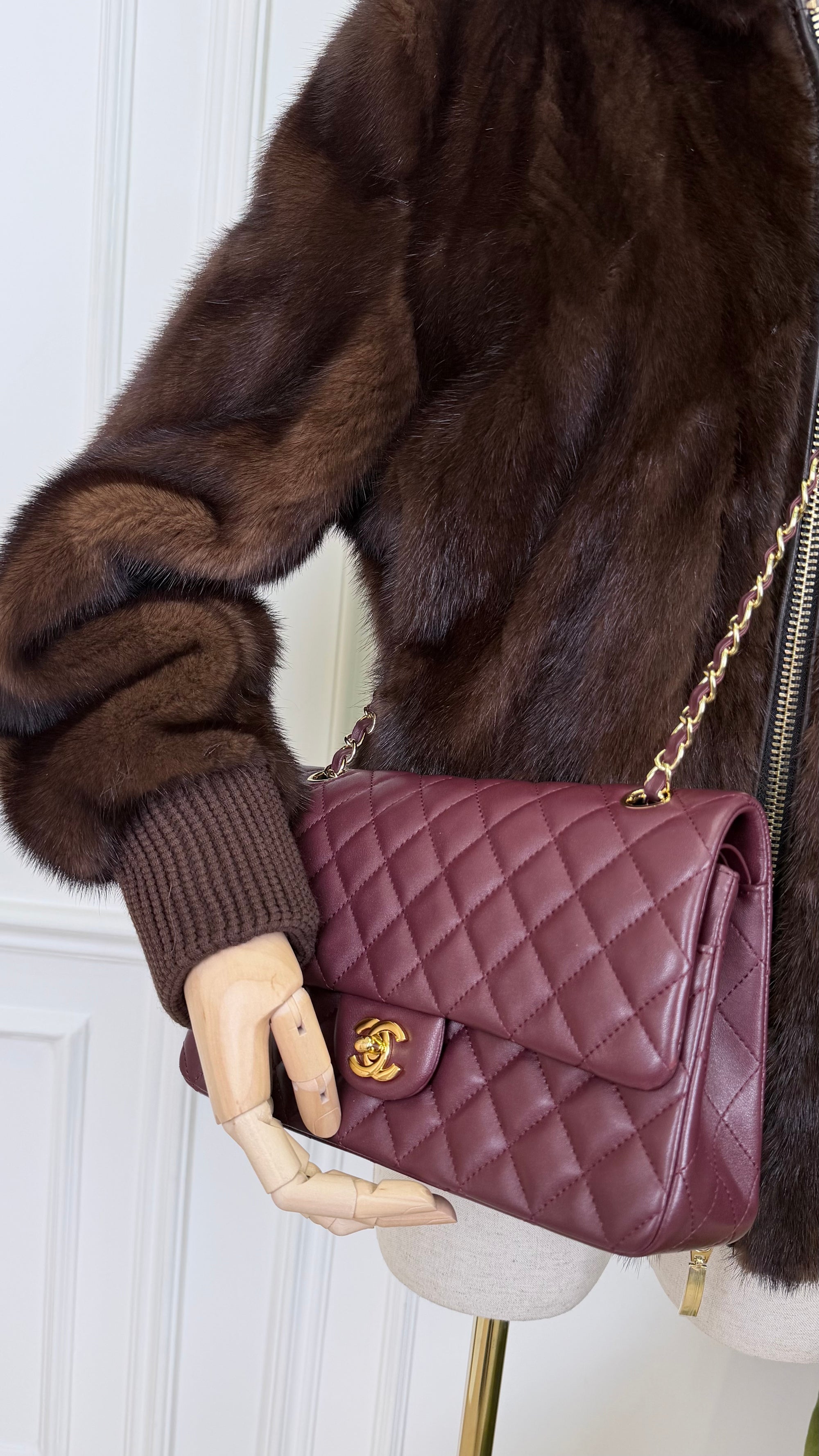 Bomber Iconic visone nocciola claro