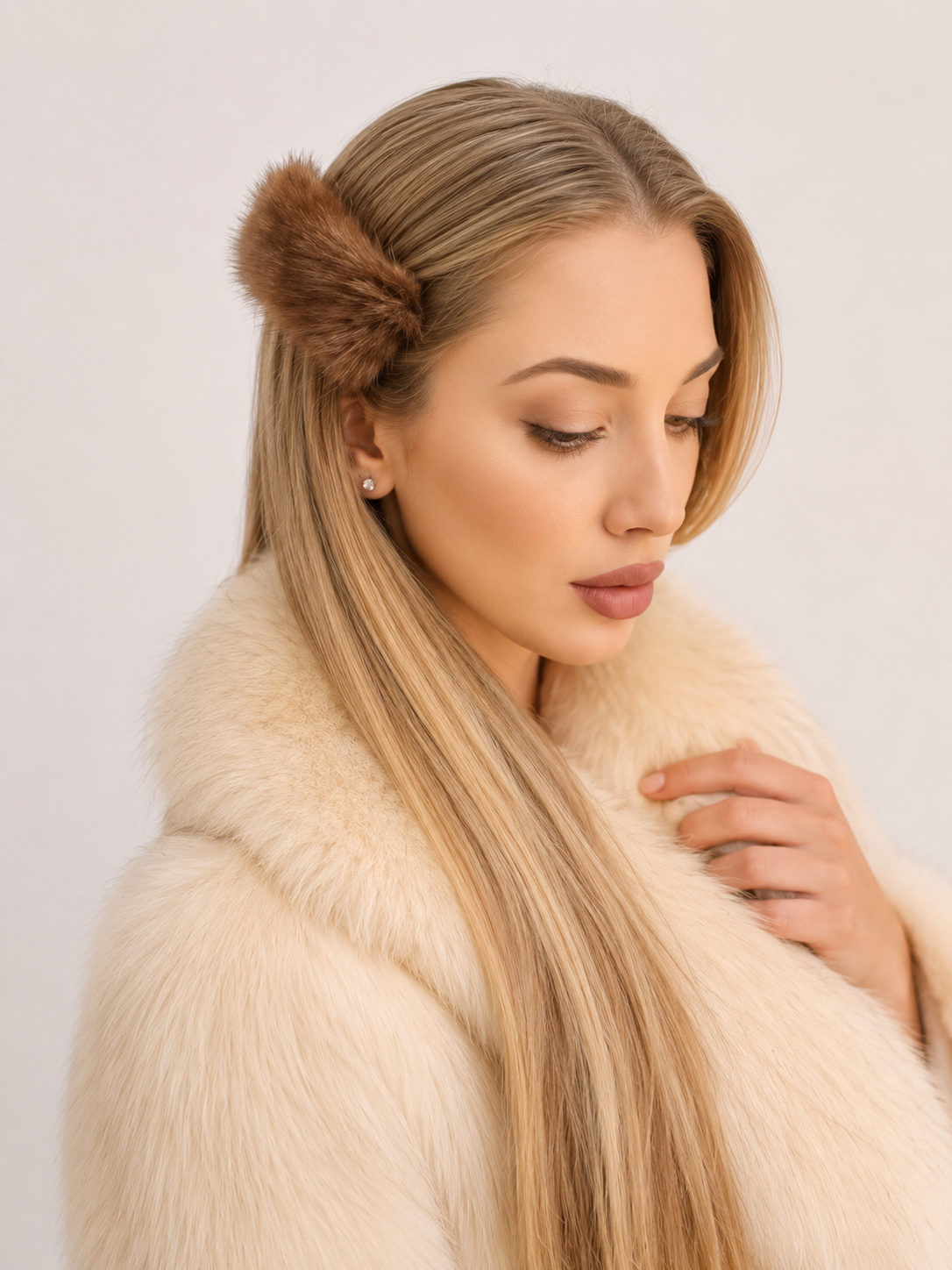 Clip in visone