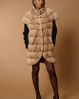 Gilet visone vanità luxury