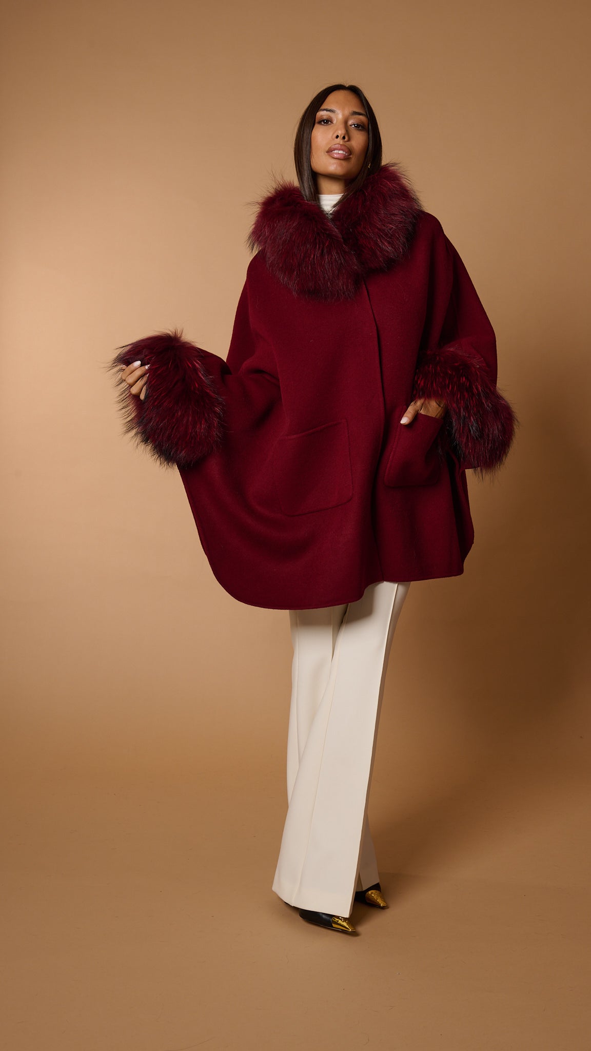 DIVA LUXURY CAPE bordeaux