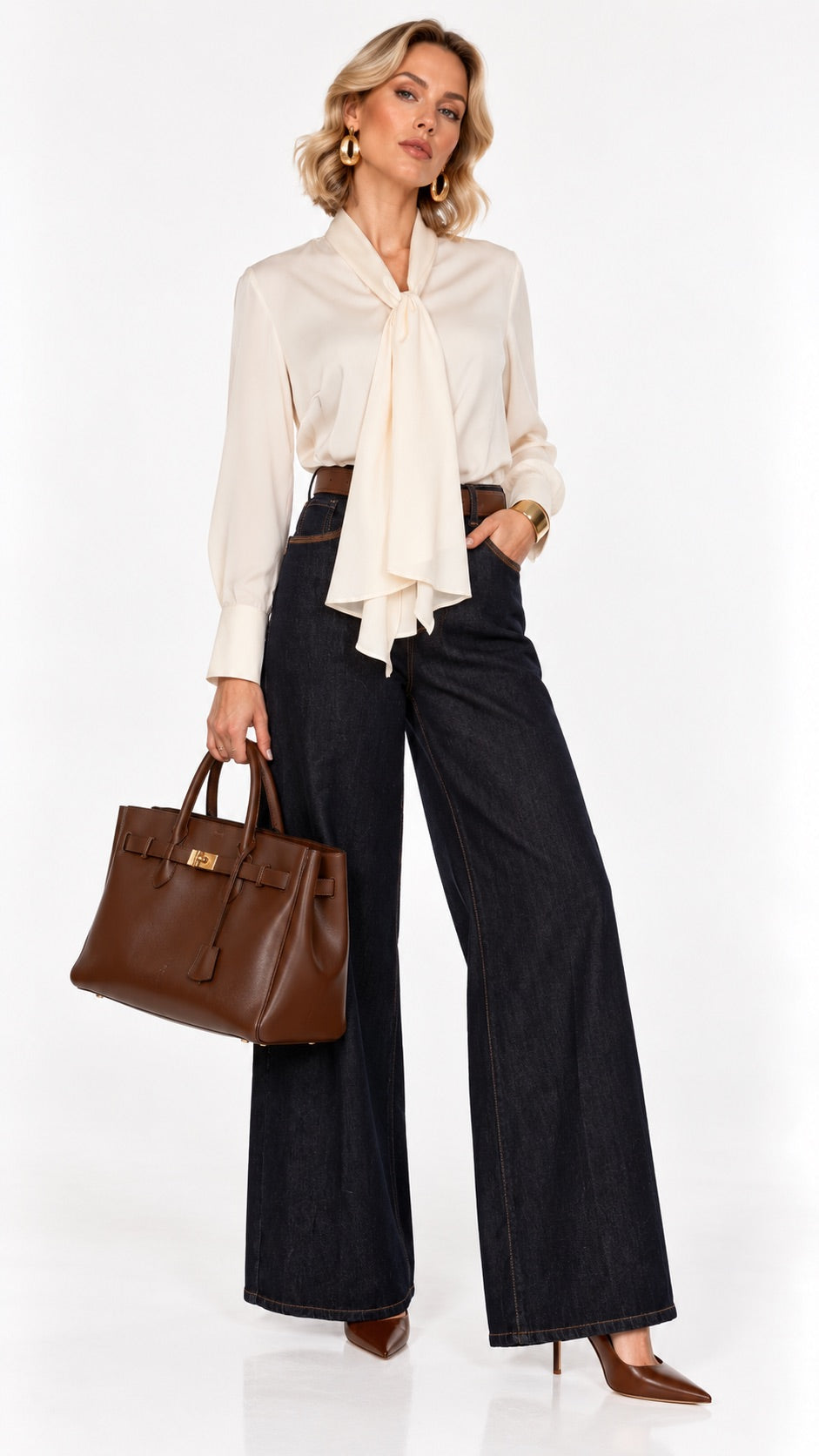 Camicia satin Valentina