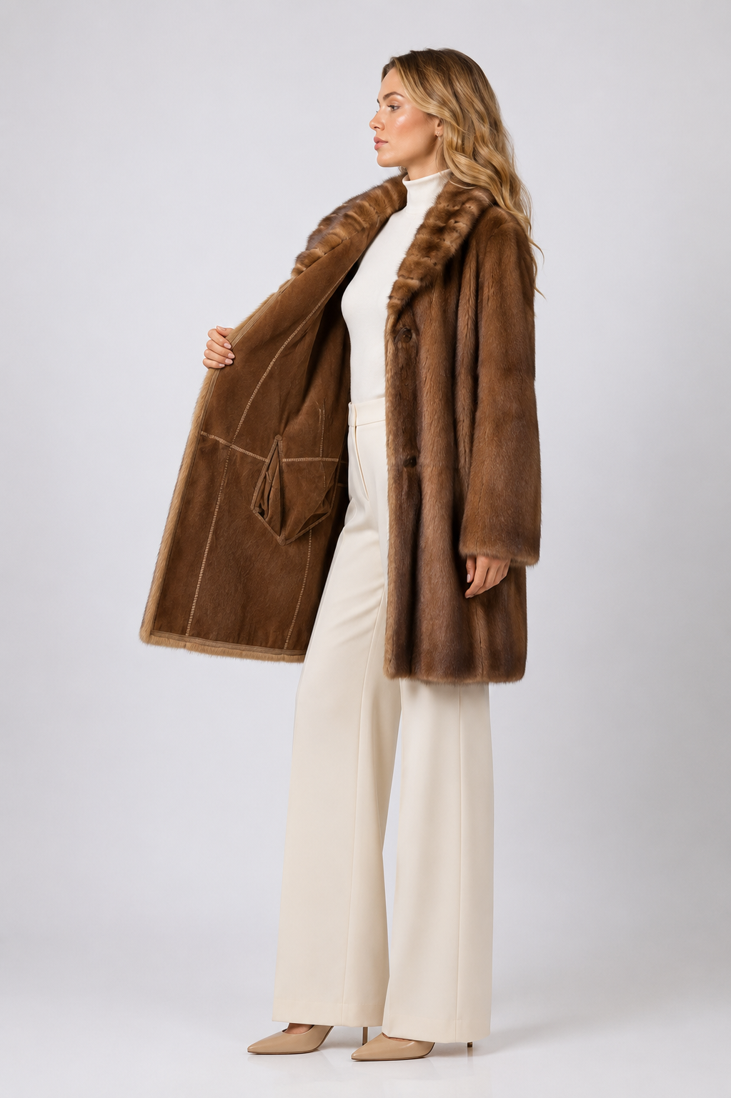 Visone Alice double face Luxury