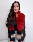 Gilet in volpe Red