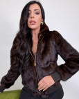 Bomber cappuccio Madi