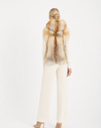 Gilet volpe gioiello